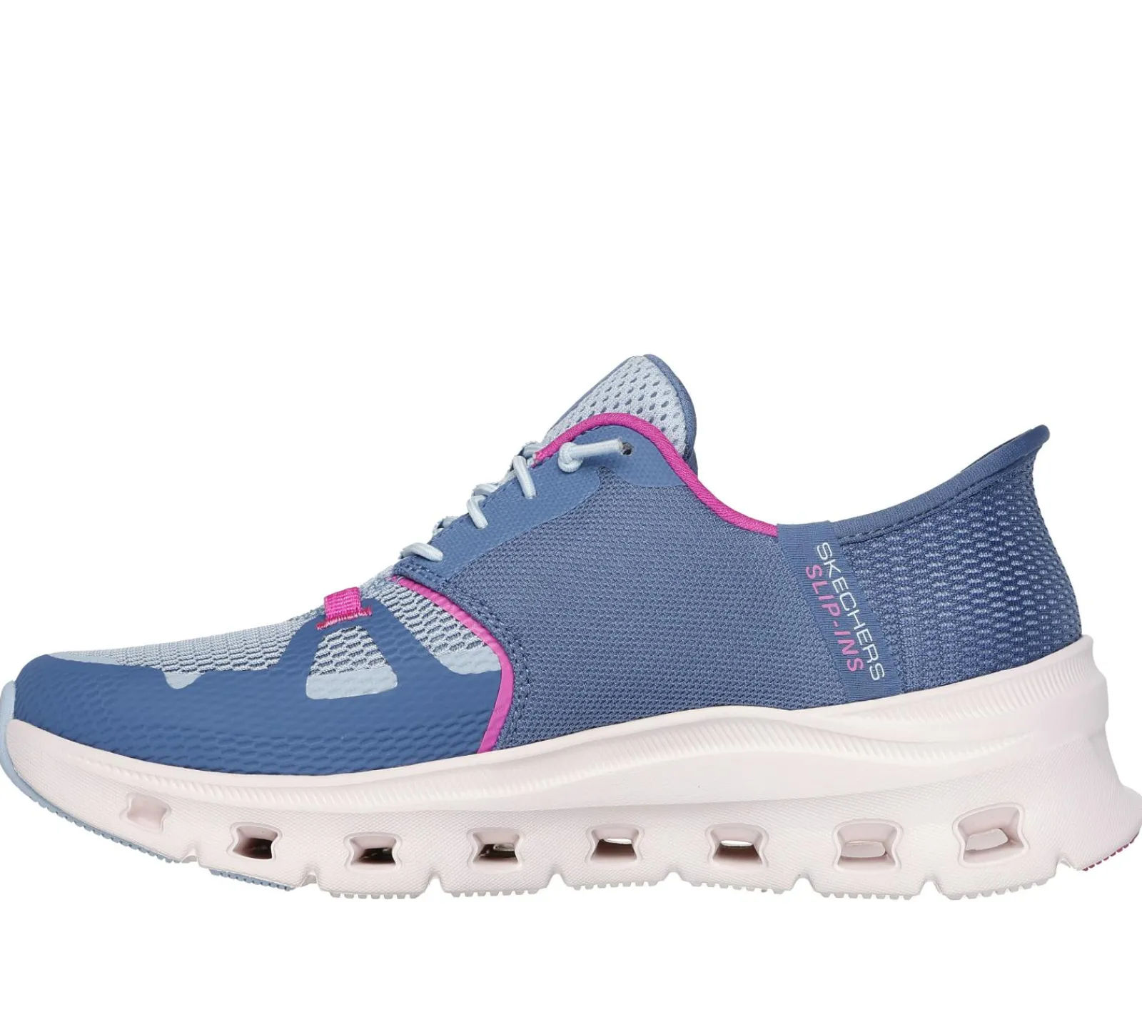 Calçado Sem Atacadores|Hands Free Slip-Ins-SKECHERS Slip-ins: Glide-Step Pro SLATE / ROSA