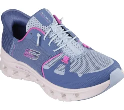 Calçado Sem Atacadores|Hands Free Slip-Ins-SKECHERS Slip-ins: Glide-Step Pro SLATE / ROSA