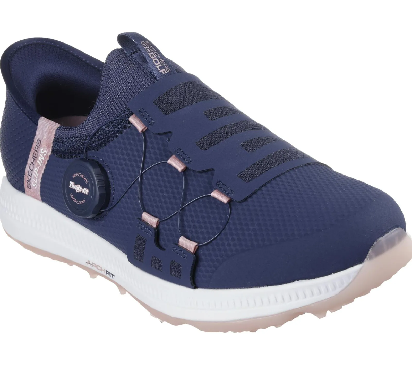 Calçado Sem Atacadores|Hands Free Slip-Ins-SKECHERS Slip-ins: GO GOLF Elite 5 - Slip 'In NAVY / ROSA