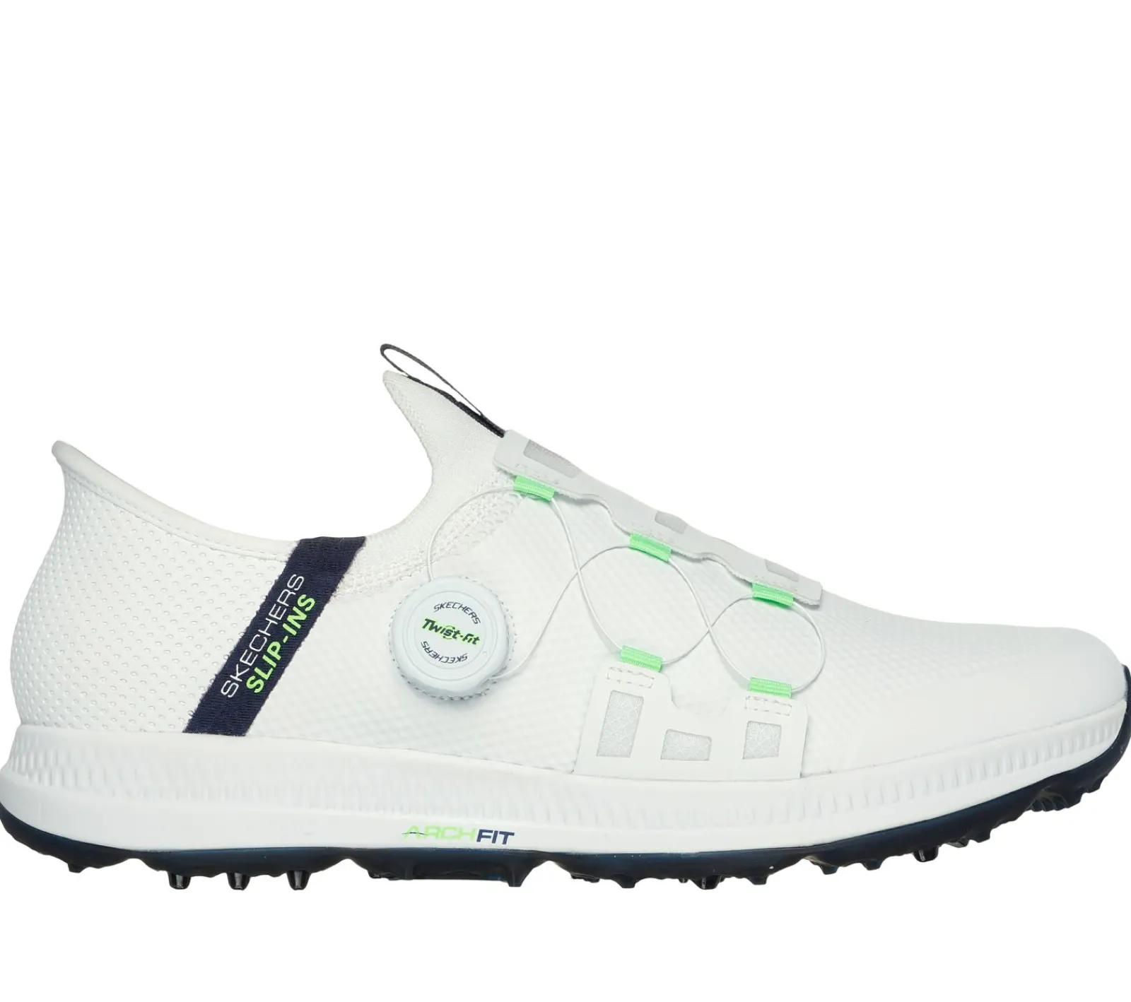 Calçado Sem Atacadores|Hands Free Slip-Ins-SKECHERS Slip-ins: GO GOLF Elite 5 - Slip 'In BRANCO / NAVY