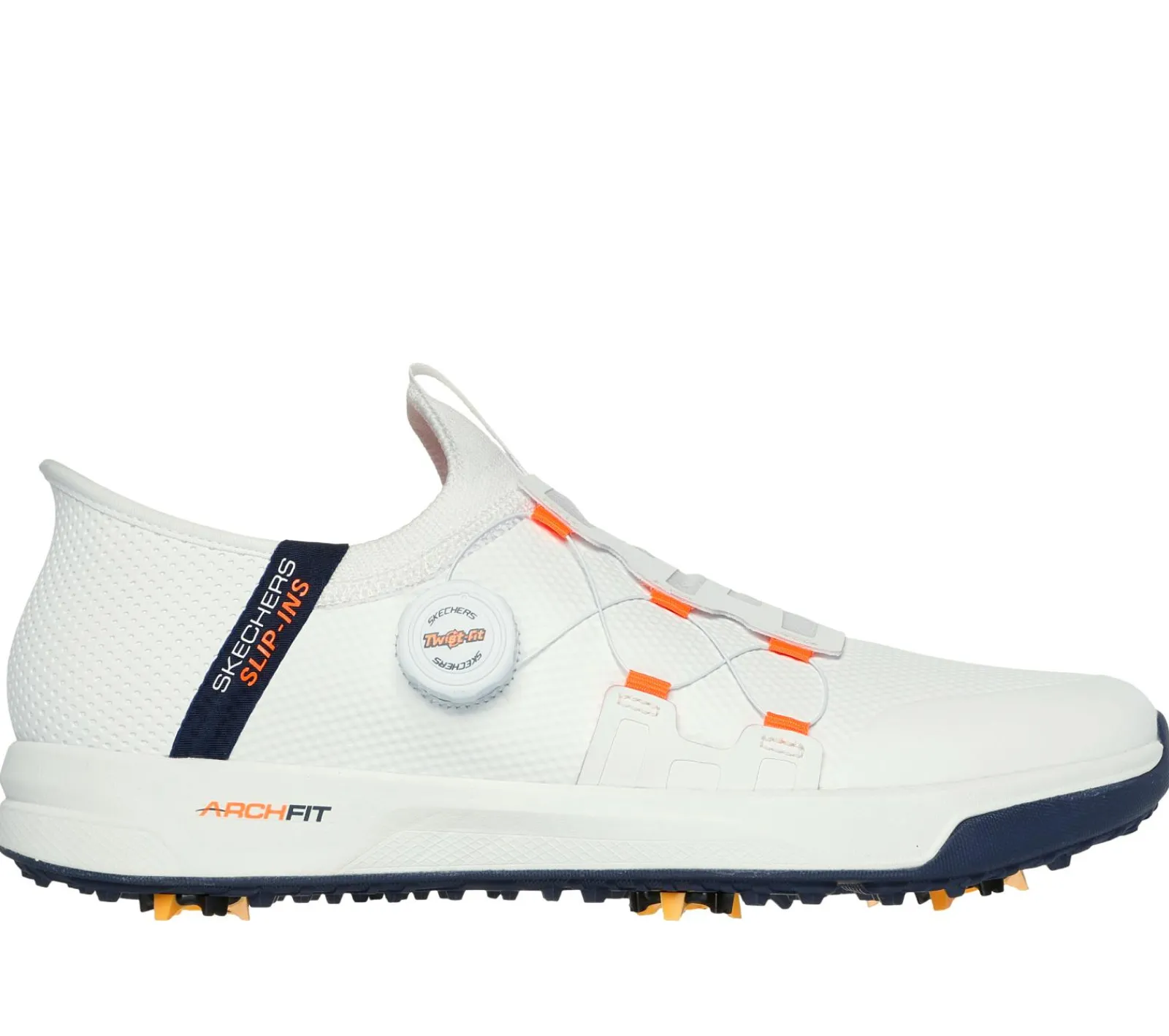 Hands Free Slip-Ins|Sapatilhas-SKECHERS Slip-ins: GO GOLF Elite Vortex BRANCO / NAVY