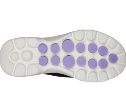 Calçado Sem Atacadores|Hands Free Slip-Ins-SKECHERS Slip-ins: GO WALK 6 - Fabulous View PRETO / LAVANDA