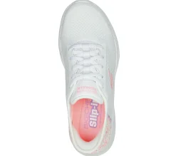 Calçado Sem Atacadores|Hands Free Slip-Ins-SKECHERS Slip-Ins: GO WALK 6 - Vivid Idea BRANCO / MULTICOR