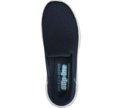 Calçado Sem Atacadores|Sapatilhas-SKECHERS Slip-ins: GO WALK Flex - Relish NAVY