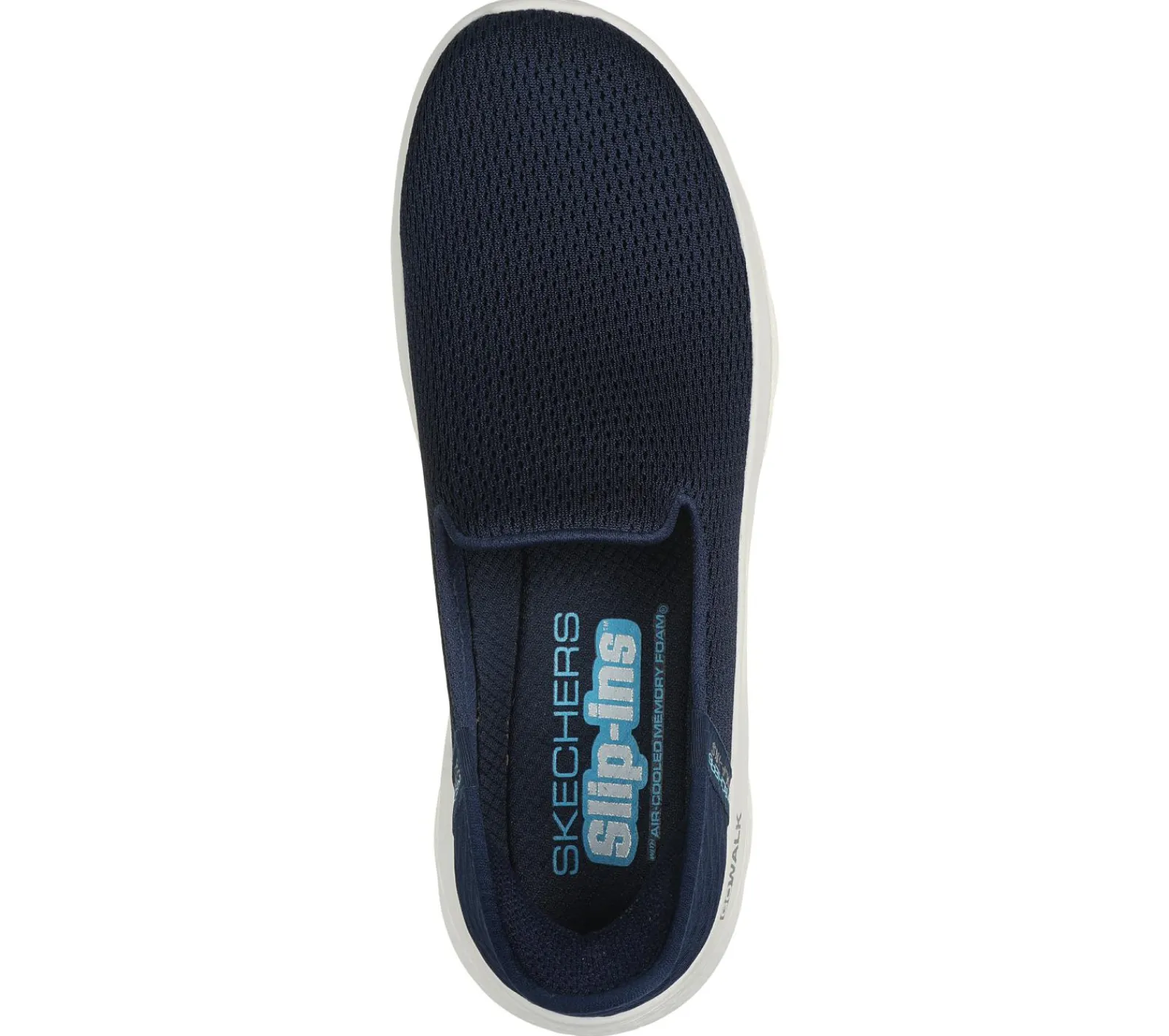 Calçado Sem Atacadores|Sapatilhas-SKECHERS Slip-ins: GO WALK Flex - Relish NAVY