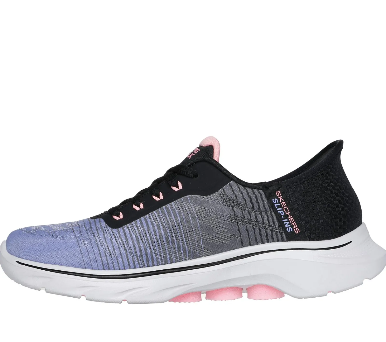 Calçado Sem Atacadores|Hands Free Slip-Ins-SKECHERS Slip-ins: GO WALK 7 - Adel PRETO / MULTICOR