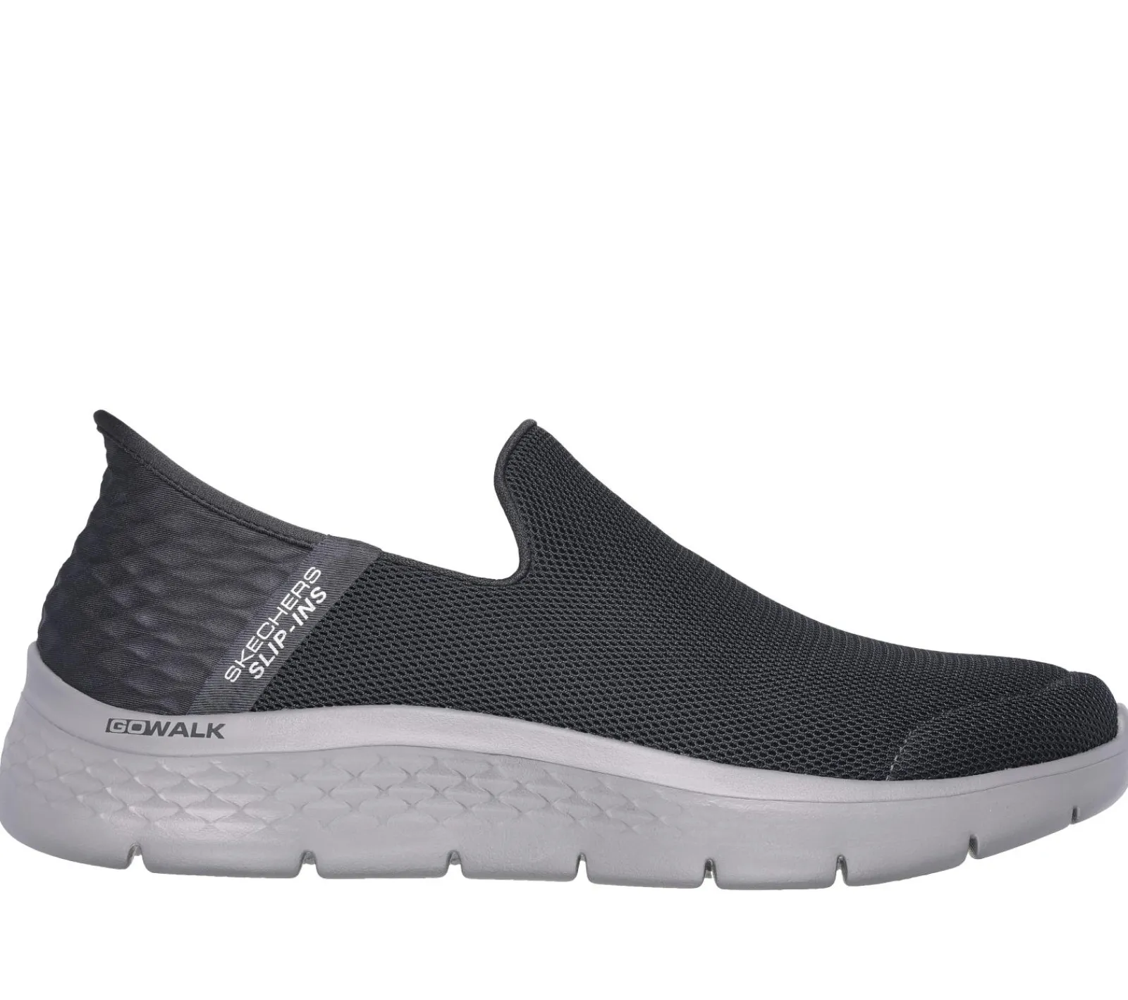 Calçado Sem Atacadores|Hands Free Slip-Ins-SKECHERS Slip-ins: GO WALK FLEX - No Hands CINZENTO ESCURO