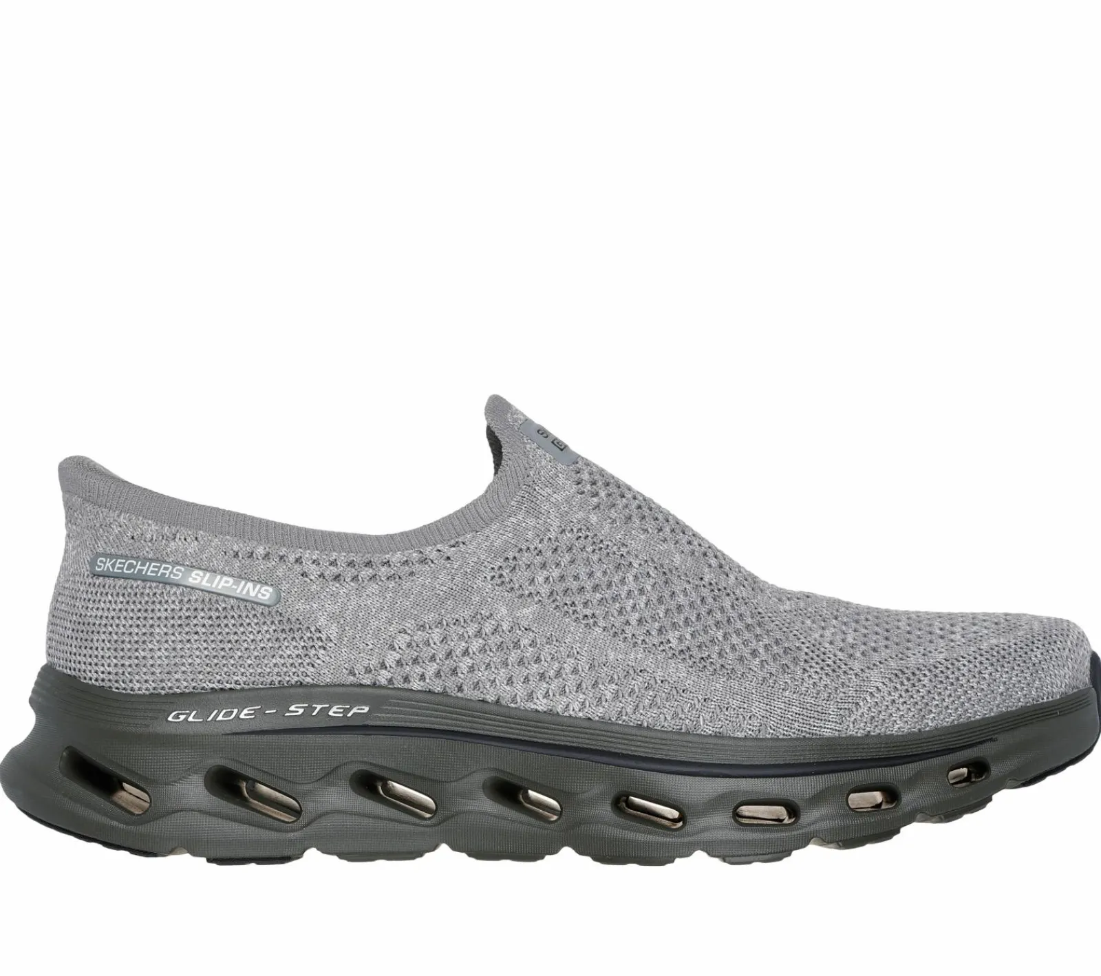 Calçado Sem Atacadores|Hands Free Slip-Ins-SKECHERS Slip-ins: GO Walk Glide-Step 2.0 - Caleb CINZENTO