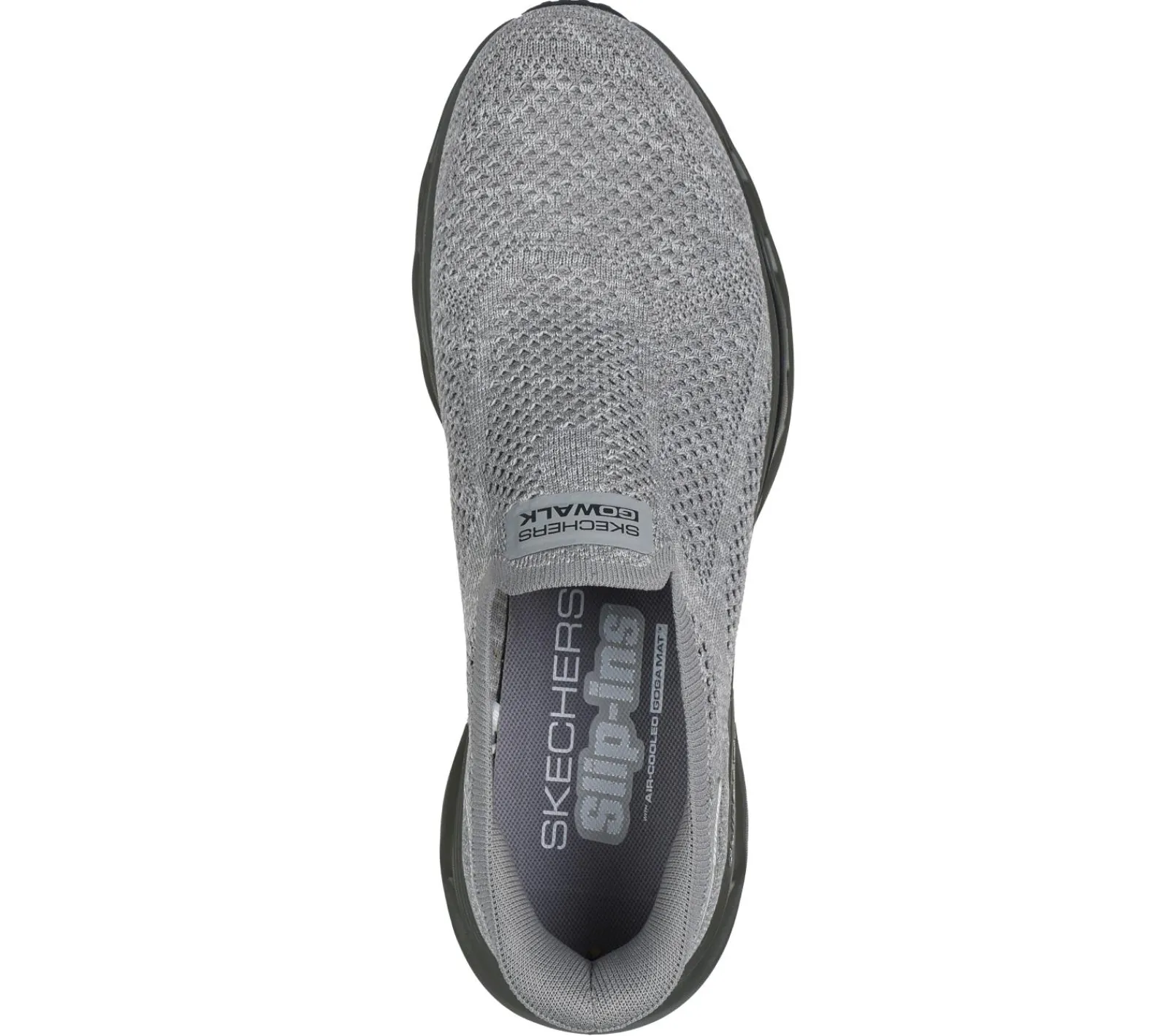 Calçado Sem Atacadores|Hands Free Slip-Ins-SKECHERS Slip-ins: GO Walk Glide-Step 2.0 - Caleb CINZENTO