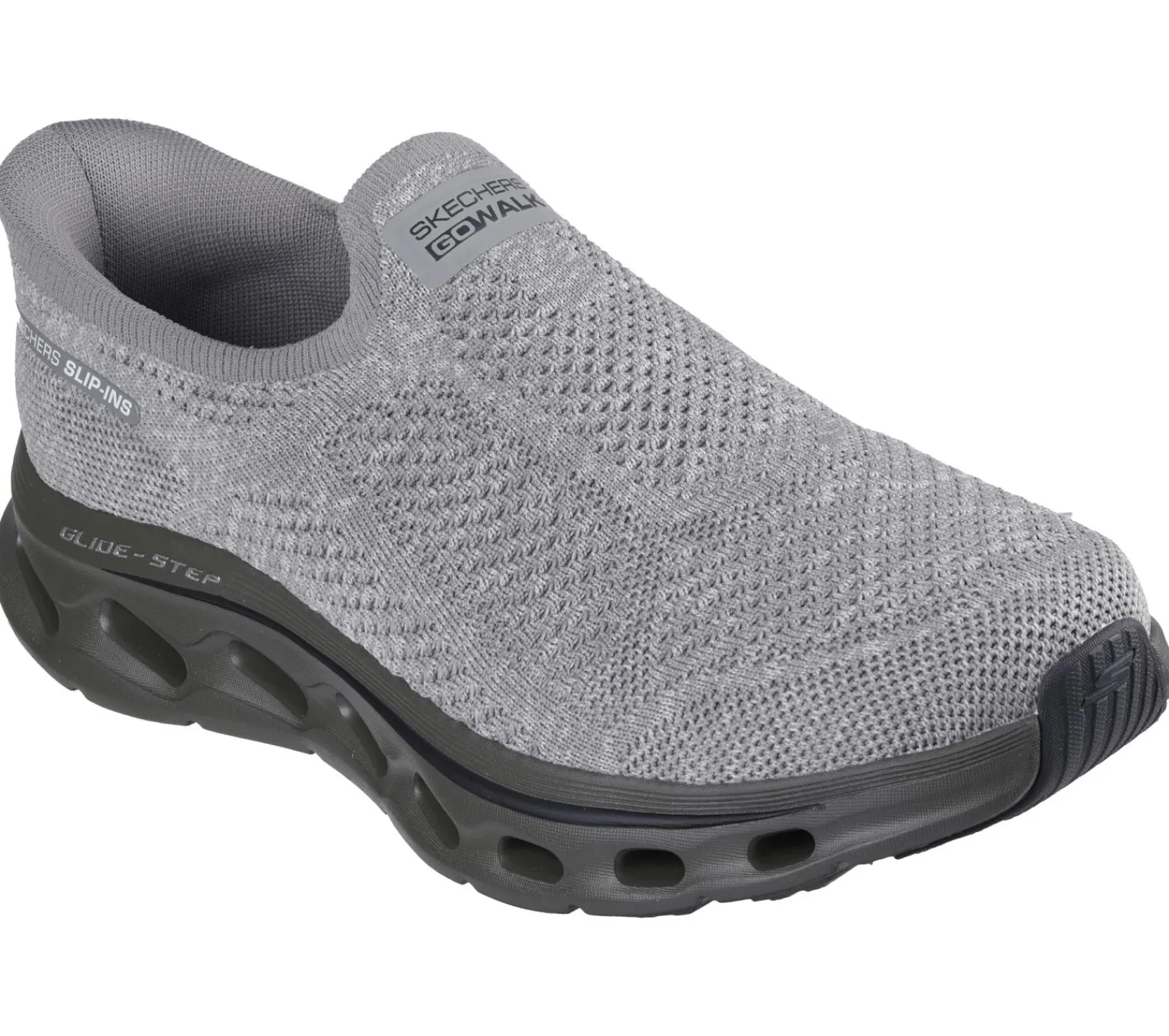 Calçado Sem Atacadores|Hands Free Slip-Ins-SKECHERS Slip-ins: GO Walk Glide-Step 2.0 - Caleb CINZENTO