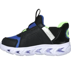 Calçado Sem Atacadores|Luzes-SKECHERS Slip-ins: Hypno-Flash 2.0 - Vexlux PRETO / LIMA