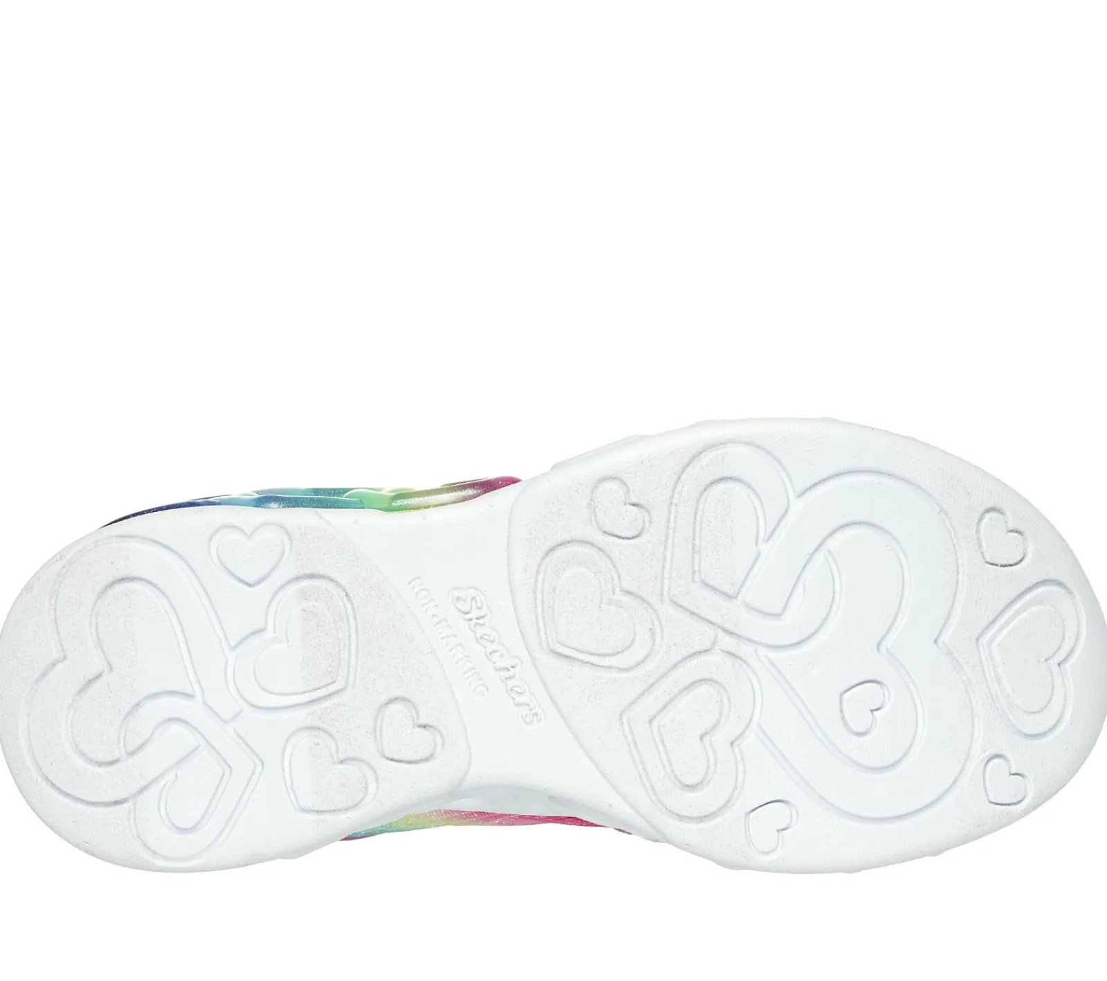 Hands Free Slip-Ins|Sapatilhas-SKECHERS Slip-ins: Infinite Heart Lights ROSA / MULTICOR