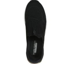 Sapatos De Cunha|Calçado Sem Atacadores-SKECHERS Slip-ins Mark Nason: A Wedge - Crecent PRETO