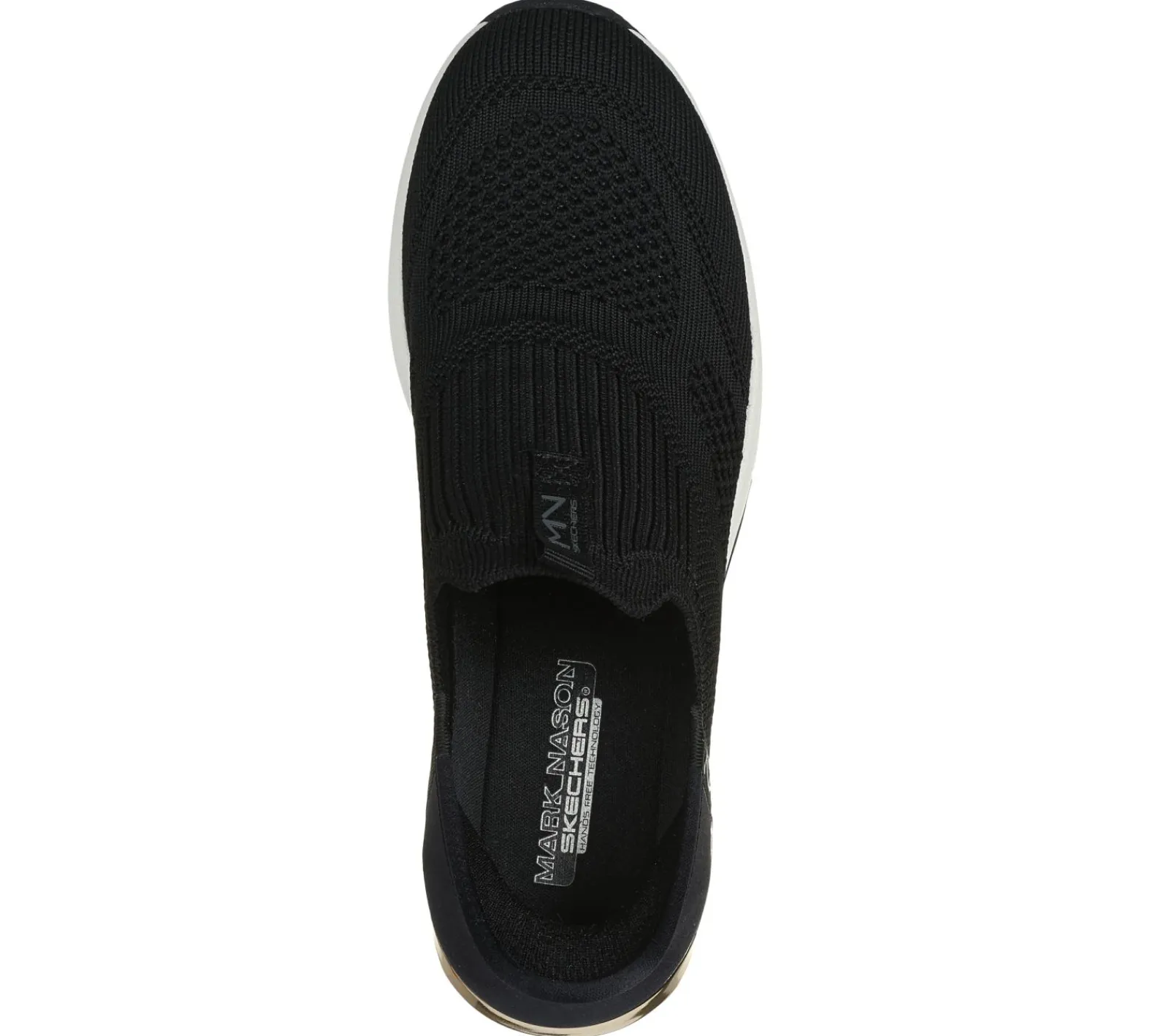 Sapatos De Cunha|Calçado Sem Atacadores-SKECHERS Slip-ins Mark Nason: A Wedge - Crecent PRETO