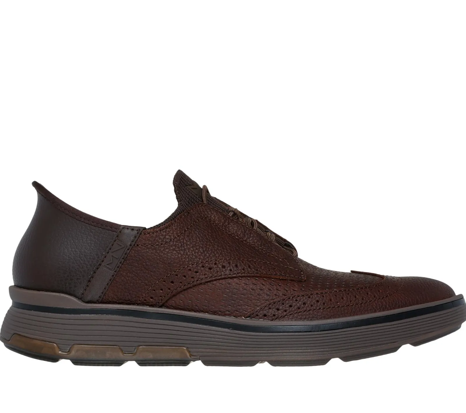 Calçado Sem Atacadores|Hands Free Slip-Ins-SKECHERS Slip-ins Mark Nason: Casual Glide Cell VERMELHO / CASTANHO