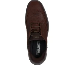 Calçado Sem Atacadores|Hands Free Slip-Ins-SKECHERS Slip-ins Mark Nason: Casual Glide Cell VERMELHO / CASTANHO