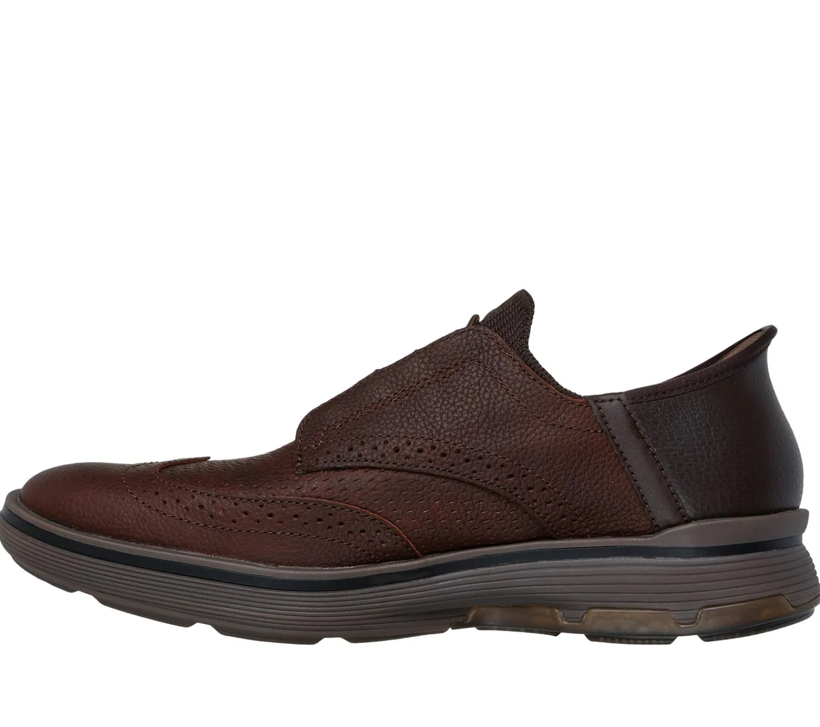 Calçado Sem Atacadores|Hands Free Slip-Ins-SKECHERS Slip-ins Mark Nason: Casual Glide Cell VERMELHO / CASTANHO