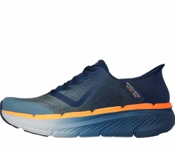Hands Free Slip-Ins|Sapatilhas-SKECHERS Slip-ins: Max Cushioning Premier 2.0 NAVY / LARANJA