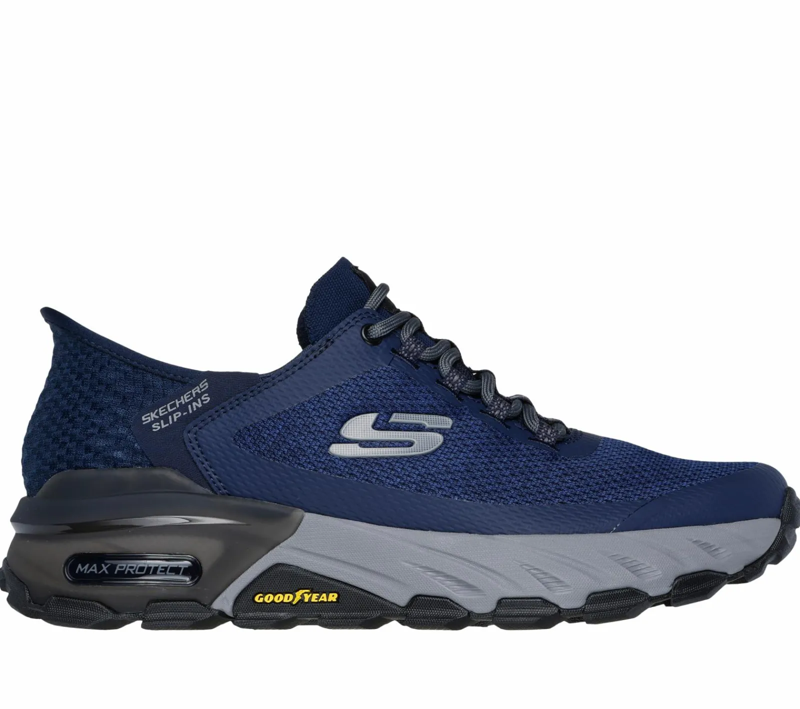Hands Free Slip-Ins|Sapatilhas-SKECHERS Slip-ins: Max Protect - Assembly NAVY