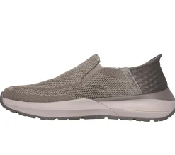 Calçado Sem Atacadores|Hands Free Slip-Ins-SKECHERS Slip-ins: Neville - Rovelo TAUPE