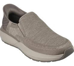 Calçado Sem Atacadores|Hands Free Slip-Ins-SKECHERS Slip-ins: Neville - Rovelo TAUPE