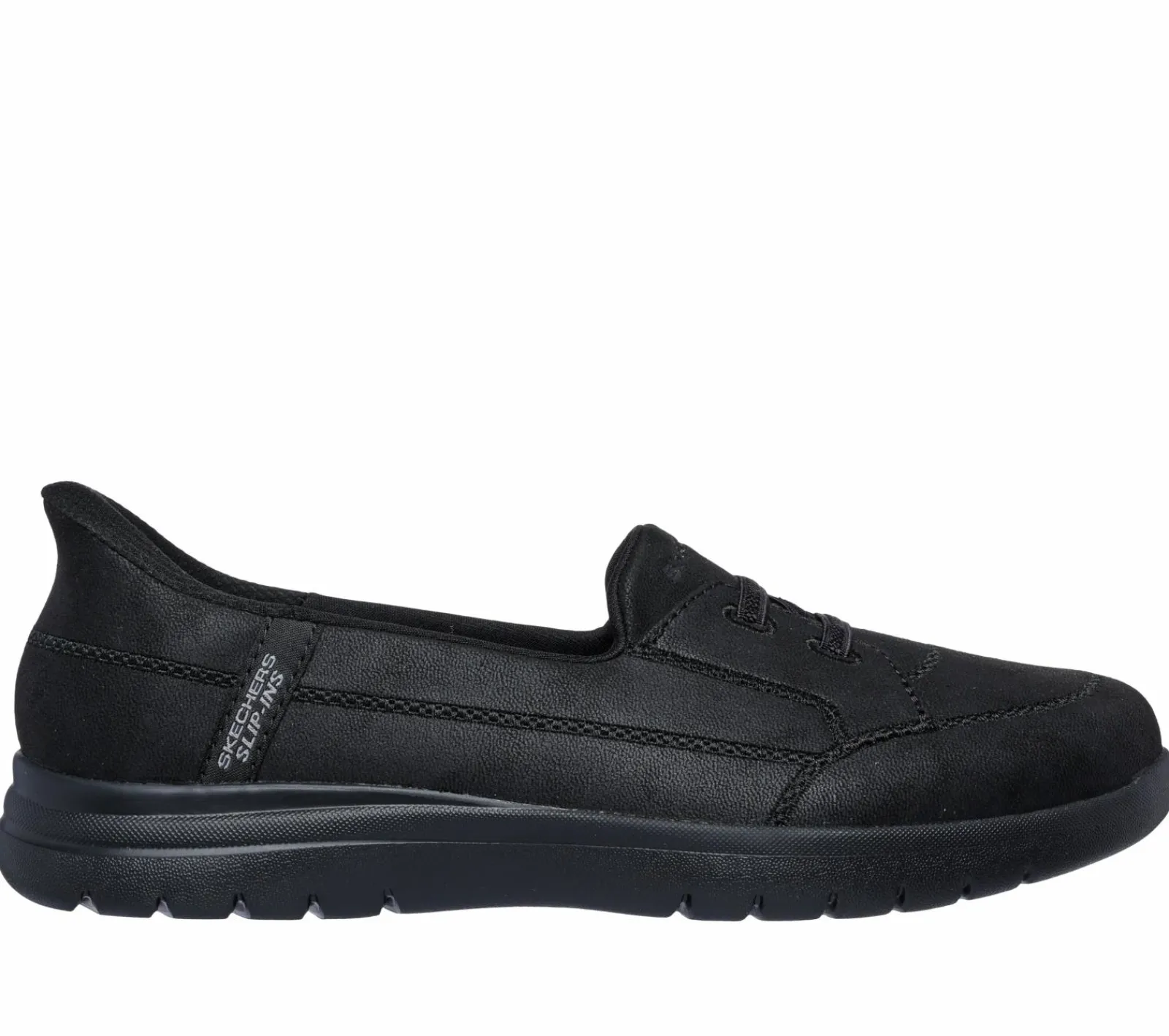 Calçado Sem Atacadores|Sapatilhas Casuais-SKECHERS Slip-ins: On-the-GO Flex PRETO