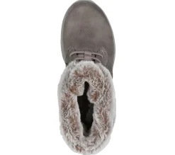 Calçado Sem Atacadores|Botas-SKECHERS Slip-ins: On-the-GO Joy - Cozy Charm TAUPE ESCURO
