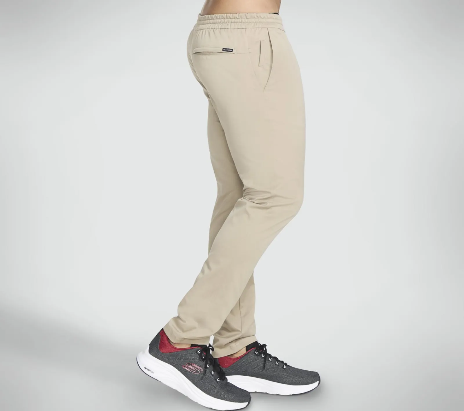 Calças|Partes De Baixo-SKECHERS Slip-ins Pant Downtown Classic NATURAL