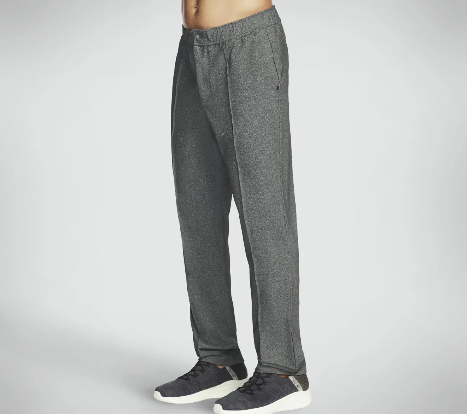 Calças|Partes De Baixo-SKECHERS Slip-ins Pant Hybrid Classic CINZENTO
