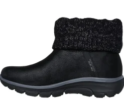 Calçado Sem Atacadores|Botas-SKECHERS Slip-ins Relaxed Fit: Easy Going - Cozy Weather 2 PRETO