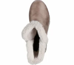 Calçado Sem Atacadores|Botas-SKECHERS Slip-ins Relaxed Fit: Easy Going - Dreamers Move TAUPE ESCURO