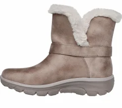 Calçado Sem Atacadores|Botas-SKECHERS Slip-ins Relaxed Fit: Easy Going - Dreamers Move TAUPE ESCURO