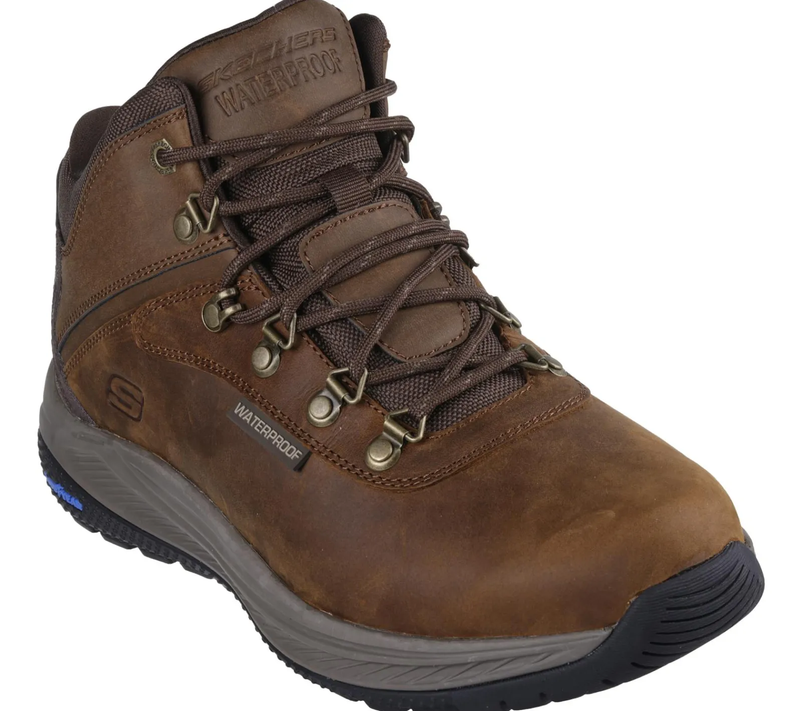 Botas|Hands Free Slip-Ins-SKECHERS Slip-ins Relaxed Fit: Meroe - Pikeman CASTANHO