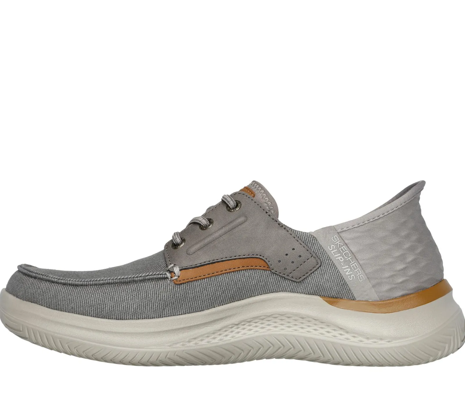 Sapatos Em Tela|Calçado Sem Atacadores-SKECHERS Slip-ins RF: Hasting - Niko TAUPE