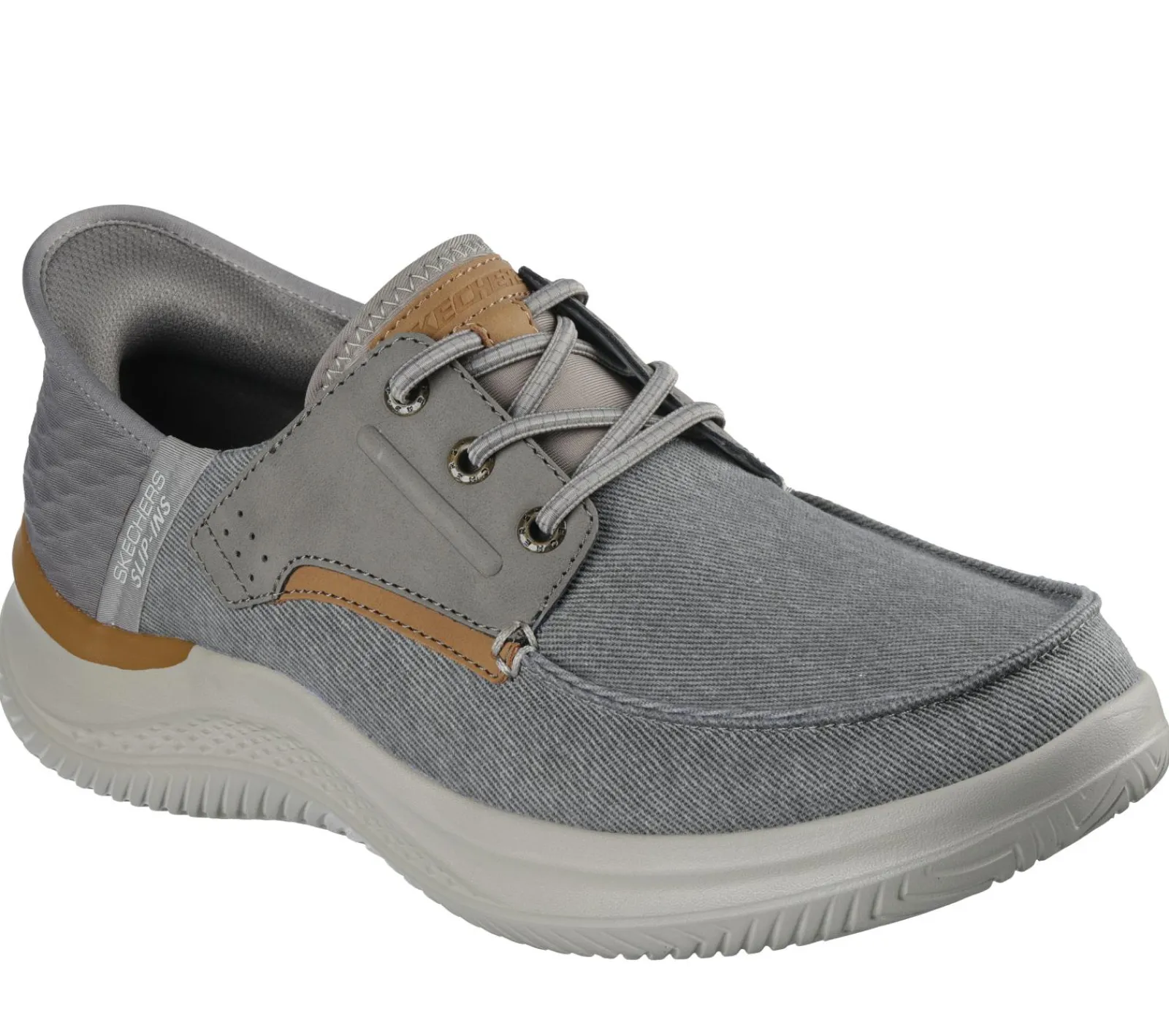 Sapatos Em Tela|Calçado Sem Atacadores-SKECHERS Slip-ins RF: Hasting - Niko TAUPE