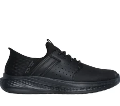 Sapatos Casual|Calçado Sem Atacadores-SKECHERS Slip-ins RF: Slade - Zachary PRETO