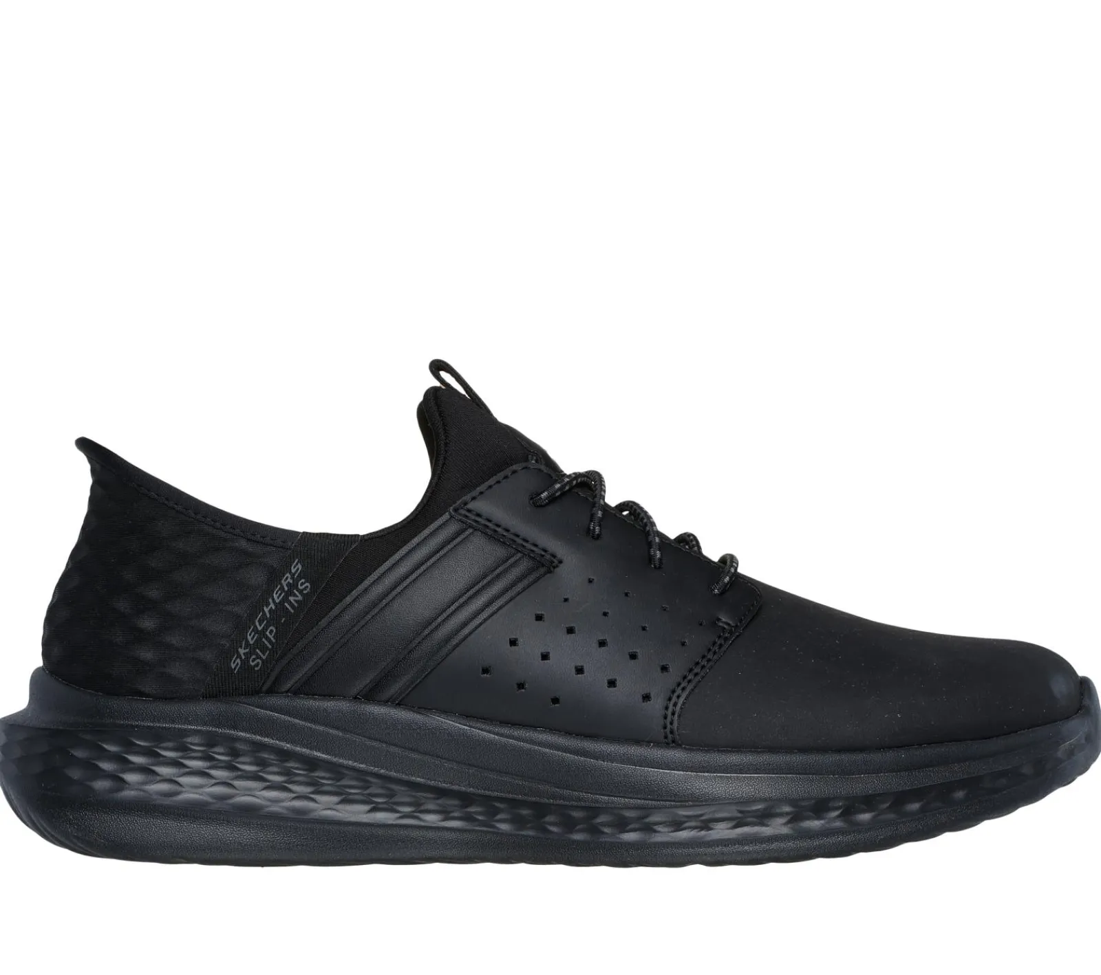 Sapatos Casual|Calçado Sem Atacadores-SKECHERS Slip-ins RF: Slade - Zachary PRETO