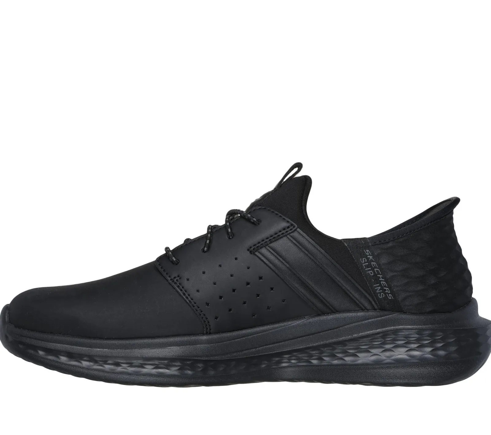 Sapatos Casual|Calçado Sem Atacadores-SKECHERS Slip-ins RF: Slade - Zachary PRETO