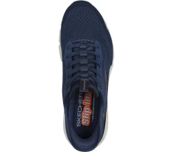 Hands Free Slip-Ins|Sapatilhas-SKECHERS Slip-ins: Skech-Air Ventura - Vanderway NAVY / LARANJA
