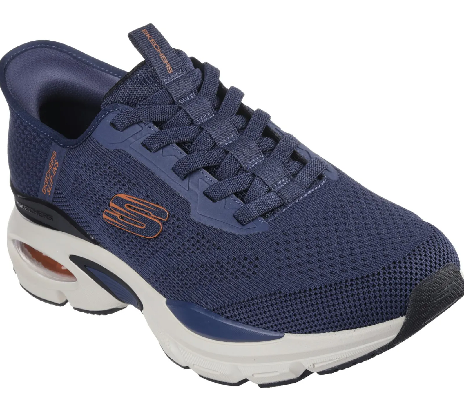 Hands Free Slip-Ins|Sapatilhas-SKECHERS Slip-ins: Skech-Air Ventura - Vanderway NAVY / LARANJA