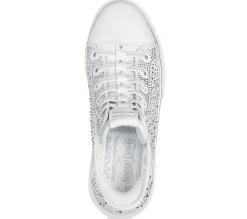 Hands Free Slip-Ins|Sapatilhas Casuais-SKECHERS Slip-ins: Snoop One - Rhine-Stoned BRANCO