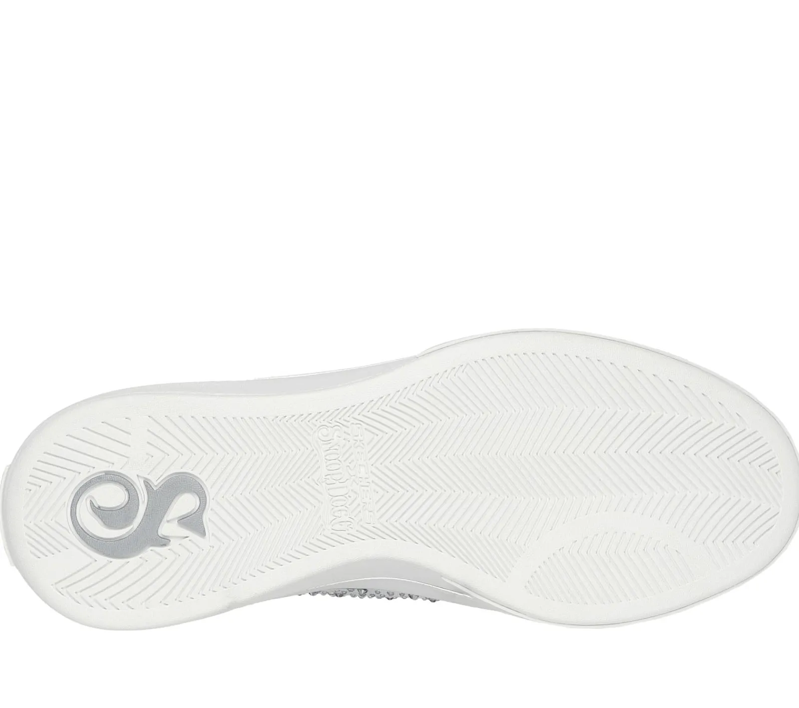 Hands Free Slip-Ins|Sapatilhas Casuais-SKECHERS Slip-ins: Snoop One - Rhine-Stoned BRANCO