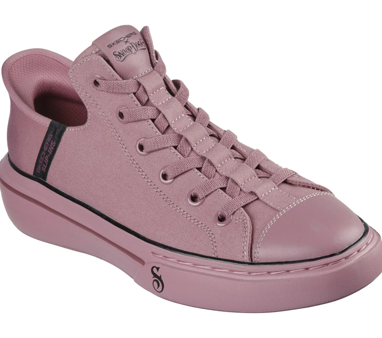 Sapatos Em Tela|Hands Free Slip-Ins-SKECHERS Slip-ins: Snoop One - Boss Life Canvas ROSA
