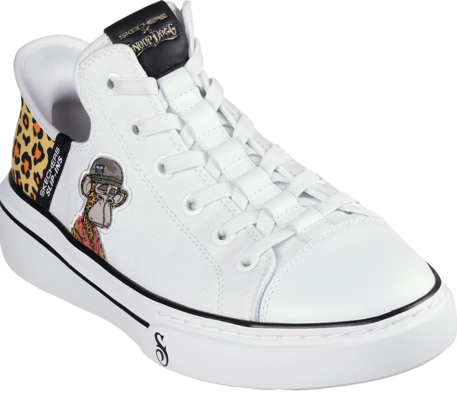 Hands Free Slip-Ins-SKECHERS Slip-ins: Snoop One - Bombay Slip-in's BRANCO