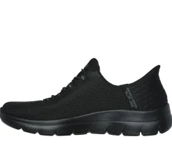 Calçado Sem Atacadores|Hands Free Slip-Ins-SKECHERS Slip-ins: Summits - Diamond Dream PRETO