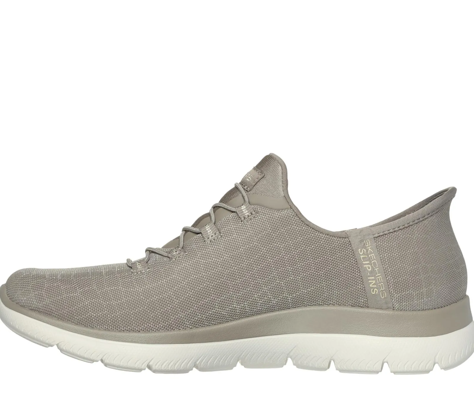 Calçado Sem Atacadores|Hands Free Slip-Ins-SKECHERS Slip-ins: Summits - Classy Night TAUPE / DOURADO