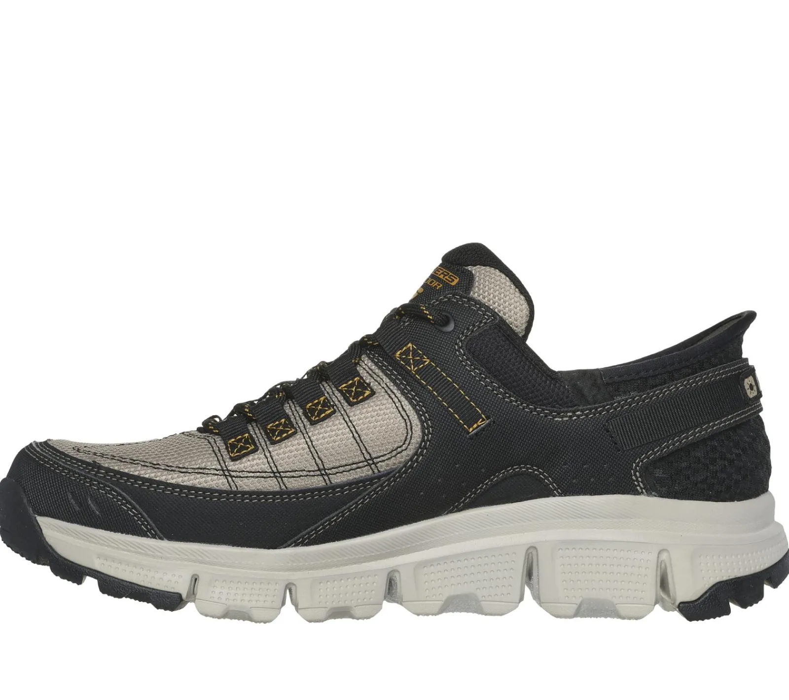 Hands Free Slip-Ins|Sapatilhas-SKECHERS Slip-ins: Summits AT TAUPE / PRETO