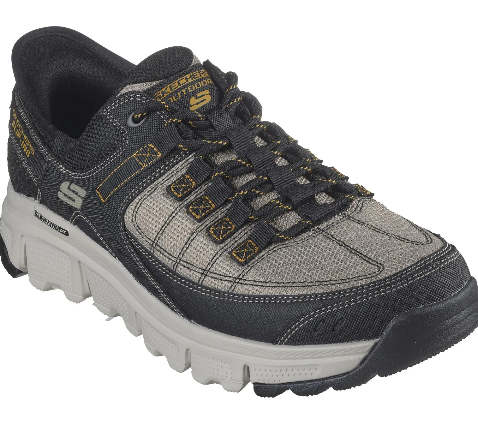 Hands Free Slip-Ins|Sapatilhas-SKECHERS Slip-ins: Summits AT TAUPE / PRETO