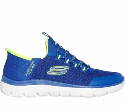 Sapatilhas-SKECHERS Slip-ins: Summits - High Range AZUL / LIMA