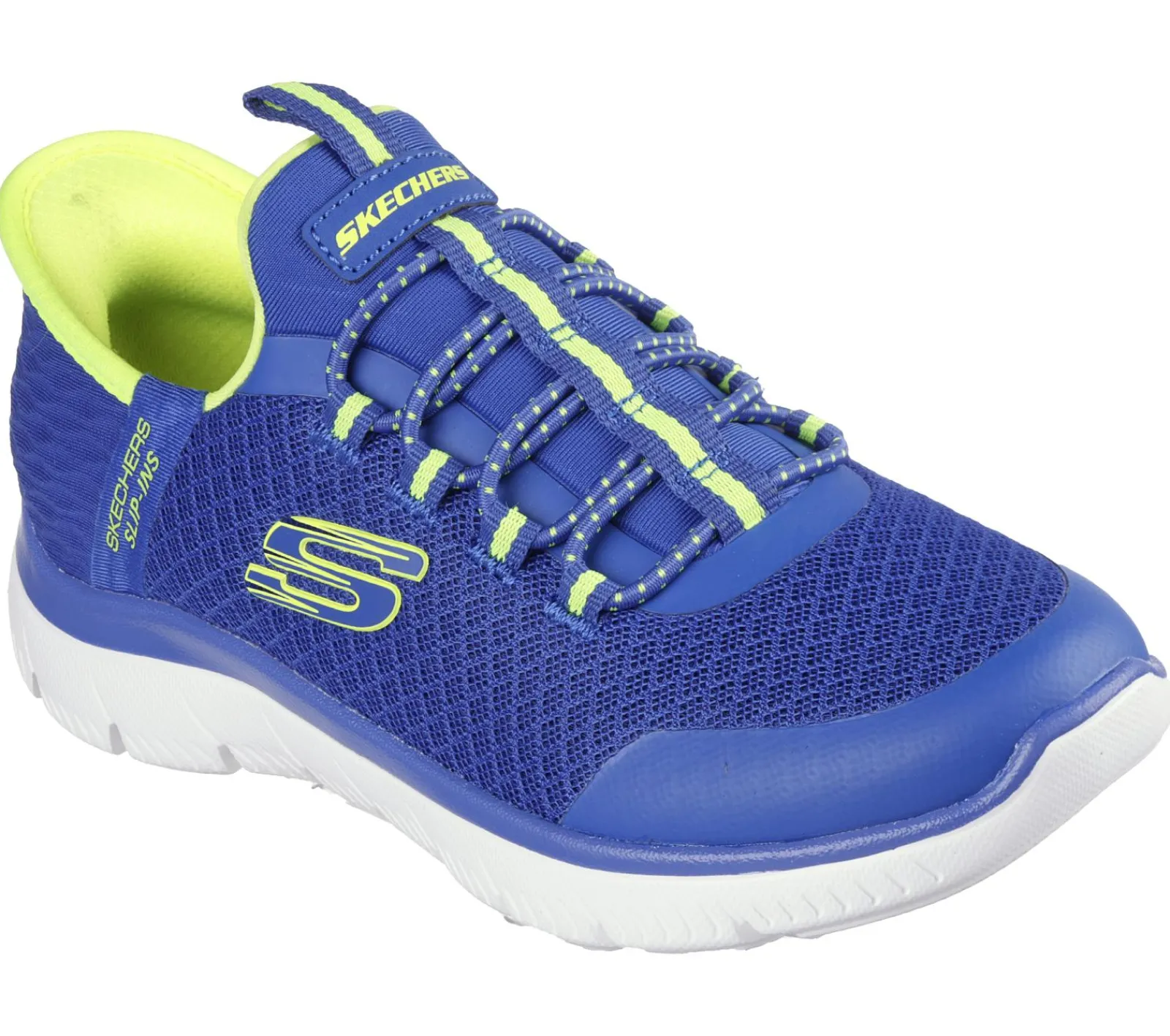 Sapatilhas-SKECHERS Slip-ins: Summits - High Range AZUL / LIMA